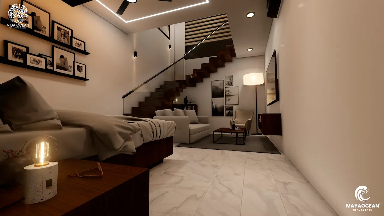 first floor loft total view